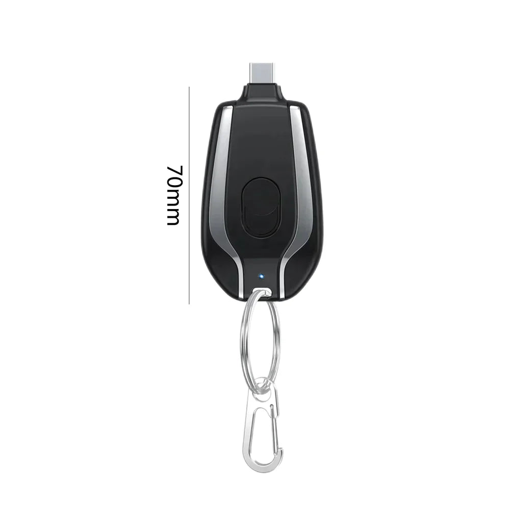 PORTABLE KEYCHAIN CHARGER (1500 MAH)